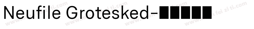 Neufile Grotesked字体转换
